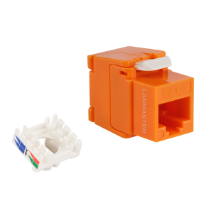 Модуль Keystone ToolLess, RJ45, неэкранированный, кат.6, без шторки, 180 градусов